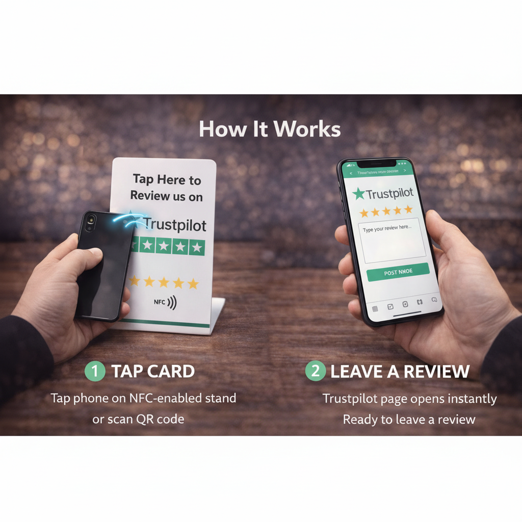 How It Works - Trustpilot Stand Instructions