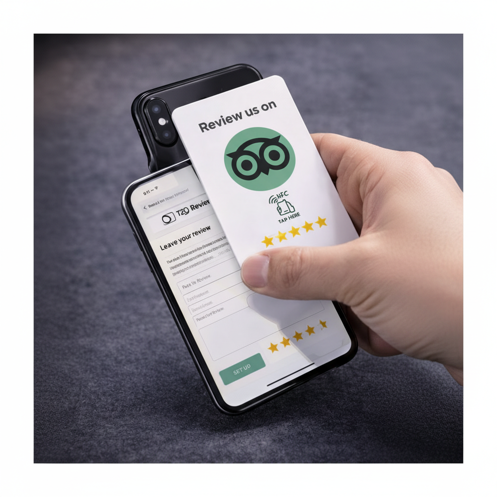 TripAdvisor Card In Use