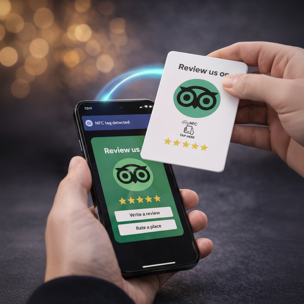 TripAdvisor Card with Phone