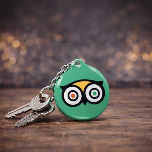 TripAdvisor Keychain - With Keys