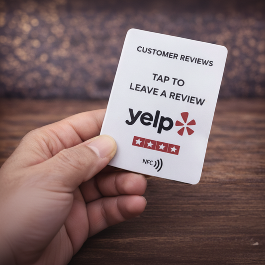 Yelp Card - In Hand